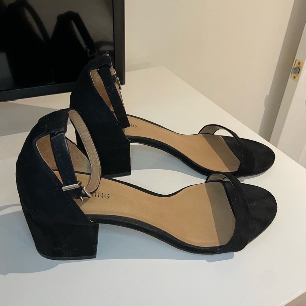 Black heels